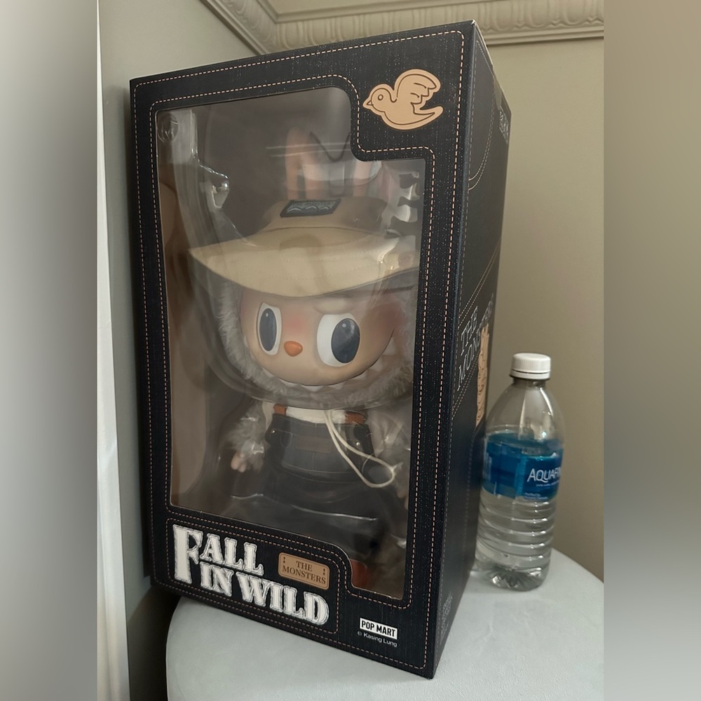 Authentic POP MART - Labubu Fall In Wild Series - Vinyl Plush Large Doll